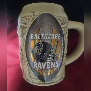 Baltimore Ravens Ceramic Graphic Stein